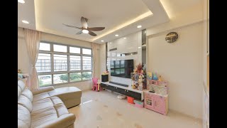 613B Tampines North Drive Tampines Greenview1 4RM Newly MOP Corner Bright amp Windy Renovated [upl. by Myer]