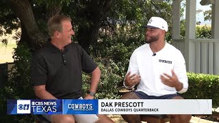 Dak Prescott puts in work to improve his footwork [upl. by Dyer]