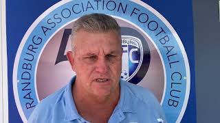 Interview  Kevin Moodie  Randburg AFC  2024 Randburg Friendship Cup [upl. by Vogel]