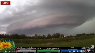 Colorado Tornadic Supercell  Live Stream Archive [upl. by Sela]