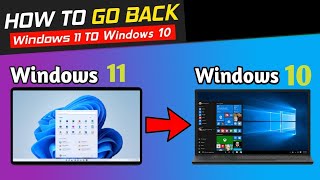 উইন্ডোজ ইলেভেন থেকে উইন্ডোজ টেন এ আসার উপায়  How to rollback Windows 11 to Windows 10 [upl. by Skippy435]