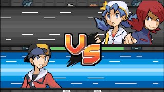 Pokemon GS Chronicles  Champion Battles vs Rival Silver and Kris [upl. by Okia]