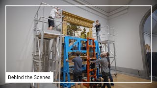 Why it takes two days to move a 500yearold altarpiece  National Gallery [upl. by Lemor]