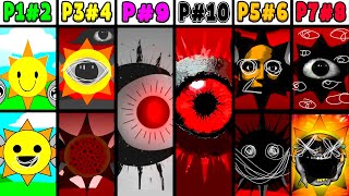 All Phases in Incredibox Sprunki Phase 2 VS Phase 3 VS Phase 4 VS Phase 5 VS Phase 6 VS Phase 710 [upl. by Betthel]