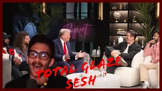 HasanAbi Reacts to the Flagrant Donald Trump Interview [upl. by Horn]