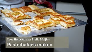 Pasteibakjes maken met Cees Holtkamp [upl. by Imogen]