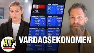 Stockholmsbörsen rasar – så påverkas småspararna [upl. by Icnarf]