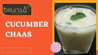 Cucumber Chaas  belezza health and beauty services [upl. by Anikahs]