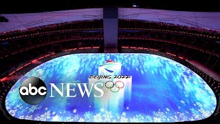 Opening ceremonies kick off 2022 Winter Olympic Games [upl. by Linzer]