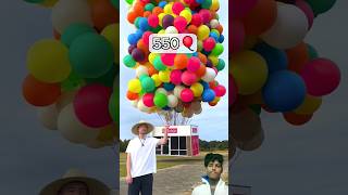 Aik dukan ko hawa main udane ke liya kitne balloon lagega shorts mrbeast [upl. by Yeltnarb658]