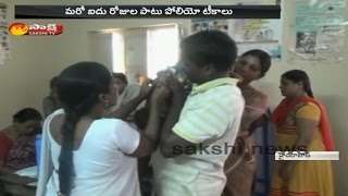 Polio Vaccination Drive  Huge Response From Hyderabad People [upl. by Hplar735]