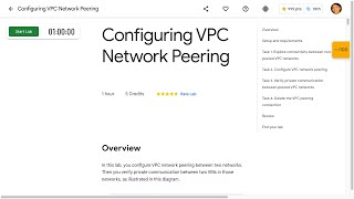 Configuring VPC Network Peering [upl. by Zealand159]