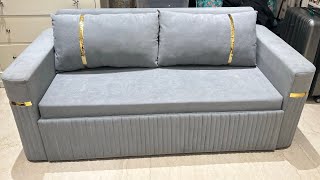 sofa SOFA COME BED  3 FOLD  NEW DESIGN  MY NO 9920859681 [upl. by Yruj]