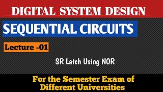 Introduction to LATCH  NOR LATCH [upl. by Horatius]