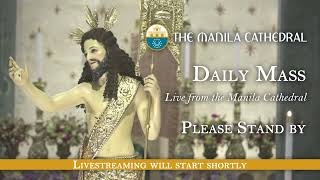 Daily Mass at the Manila Cathedral  April 27 2023 730am [upl. by Niliram]