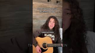 Amazing cover of Hard Fought Hallelujah by Brandon Lake 🙌 IG allisonnoellemusic repost [upl. by Eenar]