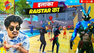 Raistar Save Gyan Gaming Life in Ranked Match Full Gameplay😱😨 Free Fire Max [upl. by Aronoff567]