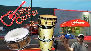 Buying a Drumhead at Guitar Center [upl. by Aehs]