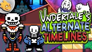 Do The Three Routes In Undertale Happen At The SAME TIME Undertale Theory  UNDERLAB [upl. by Noemad]