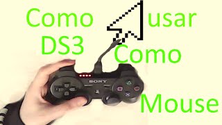 Como usar o controle do PS3 Dualshock 3Sixaxis como Mouse [upl. by Accalia]