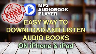 MP3 Audiobook Player  YouTube Downloads and listen audiobooks on iPhone amp iPad for free [upl. by Verge771]