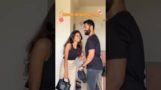 Diwali shopping vlog😍🛍️ coupleshopping [upl. by Odnamla657]