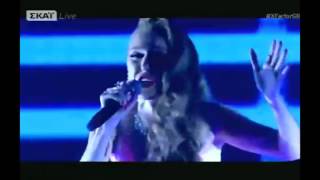 Tamta performed Unloved X Factor Greece 2016 final [upl. by Nnayllek]