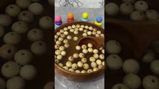 🪐 WOODEN BALLS ASMR  Wood soup ASMR 🥣 Sounds for relaxation and meditation 💤 woodsoup asmr relax [upl. by Fish]