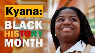 Black History Month at Adelphi Kyana’s Story [upl. by Auqenahs26]