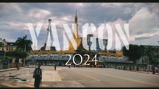 YANGON cinematic vlog [upl. by Siseneg]