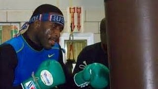 EXCLUSIVE ADRIEN BRONER Punching Heavy Bag  Awesome Speed amp Power [upl. by Audie238]