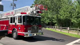 The Ride of Norwell Ladder Truck 1 [upl. by Mercer]