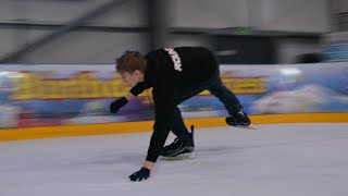 Insane Freestyle ice skating [upl. by Mose157]