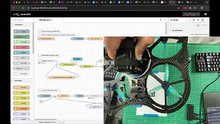 DEXI NodeRED Programming for Infrared Break Beam and April Tag Detection [upl. by Lyrradal]