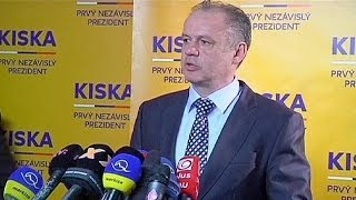 Slovakia Andrej Kiska victorious in presidential elections [upl. by Anastasio]