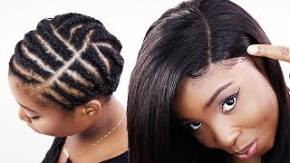 1 HOUR SEW IN Side Part Sew In With Closure Tutorial  Wondess Hair [upl. by Enenaj213]