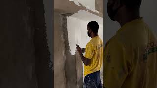 WallPutty applying trendingvideo diypaint ytshorts art music love song bollywood hindisong [upl. by Atiuqet]