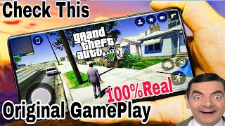 GTA 5 Mobile GamePlay  How to Download GTA 5 in Mobile Version Download [upl. by Nas]