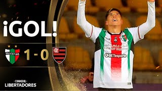 GOL  PALESTINO vs FLAMENGO  FASE DE GRUPOS  CONMEBOL LIBERTADORES 2024 [upl. by Harima]