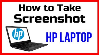 How To Take a Screenshot in Hp Laptop [upl. by Sink]