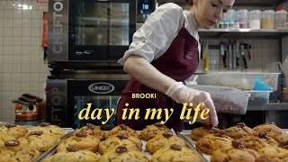 A day in my life baking 1000 cookies [upl. by Marris]