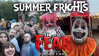 FEAR at Avon Valley Scream Park Scream Park  Summer Frights [upl. by Akvir]