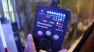 Jebao OW25 Wavemaker Pump Review and Demo [upl. by Dincolo]