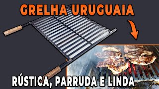 GRELHA URUGUAIA CHAPA QUENTE pra vida toda  faça churrasco como os irmãos portenhos [upl. by Dibru]