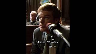 Dexter In Court  Dexter S1E2  shorts [upl. by Hsirk]