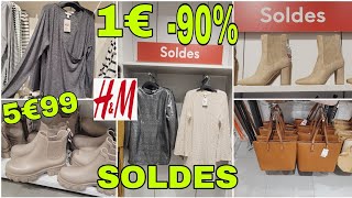 💣💡 HampM SOLDES JUSQUÀ  90 250124 Hampm solde2024 soldes bonsplans bonsplans mode [upl. by Erdnaid]