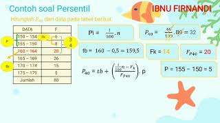 Cara mencari persentil [upl. by Caryl]