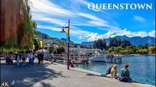 Queenstown Morning Walk Feb 2024  City Centre Queenstown  South Island New Zealand Walking Tour 4K [upl. by Misty]