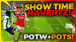 BEDAVA SHOW TIME 101 KHAVERZT  POTW SAKA  POTS ASIVERA🔥 EN İYİ TERCİH HAVERTZ Mİ EFOOTBALL 24 [upl. by Ahtamat]