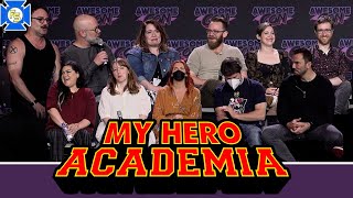 MY HERO ACADEMIA MegaCast Panel – Awesome Con 2023 [upl. by Lodge]